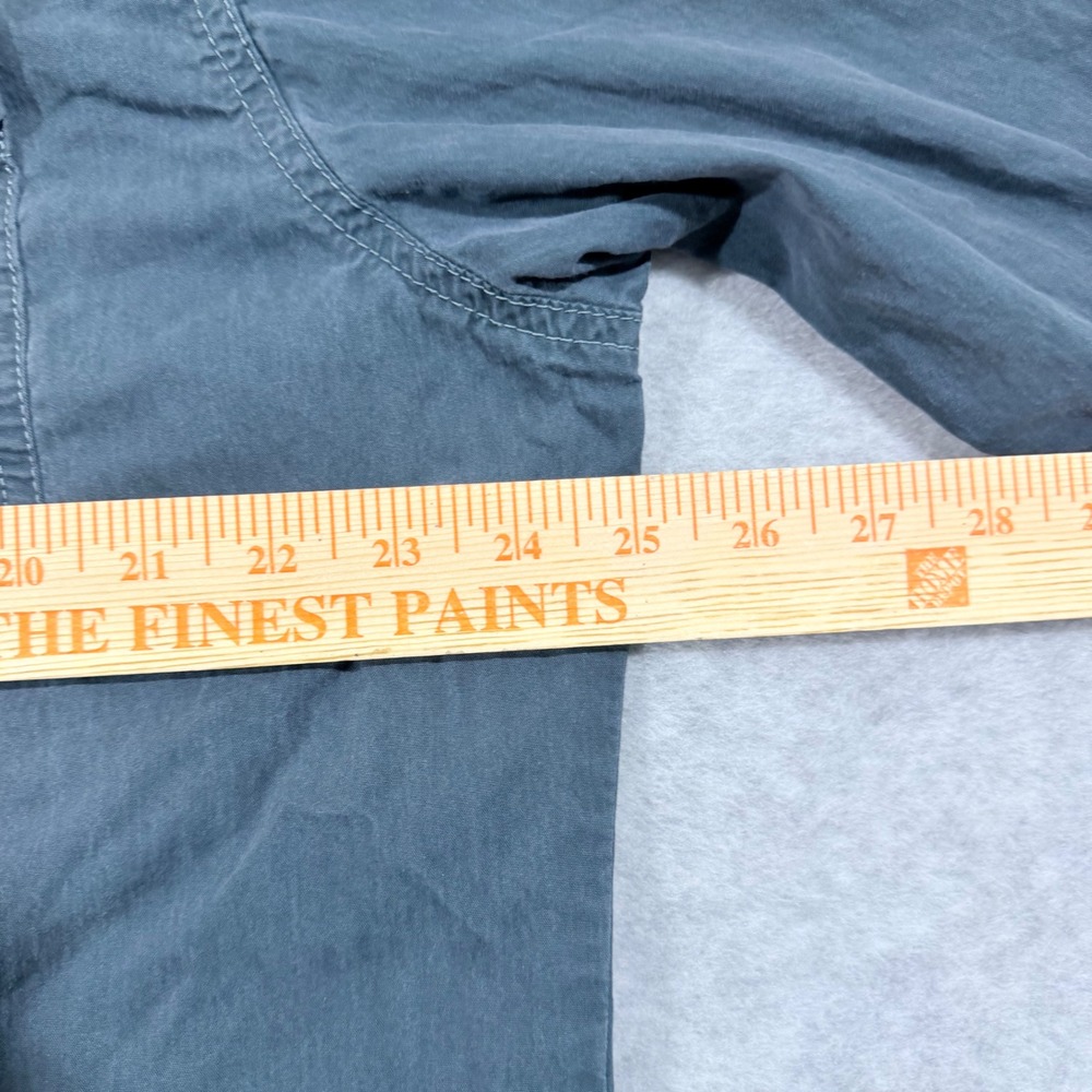 Kuhl Button Down‎ Shirt Mens XL Gray/Blue  Long Sleeve Snap Front Cotton Blend - Picture 5 of 9